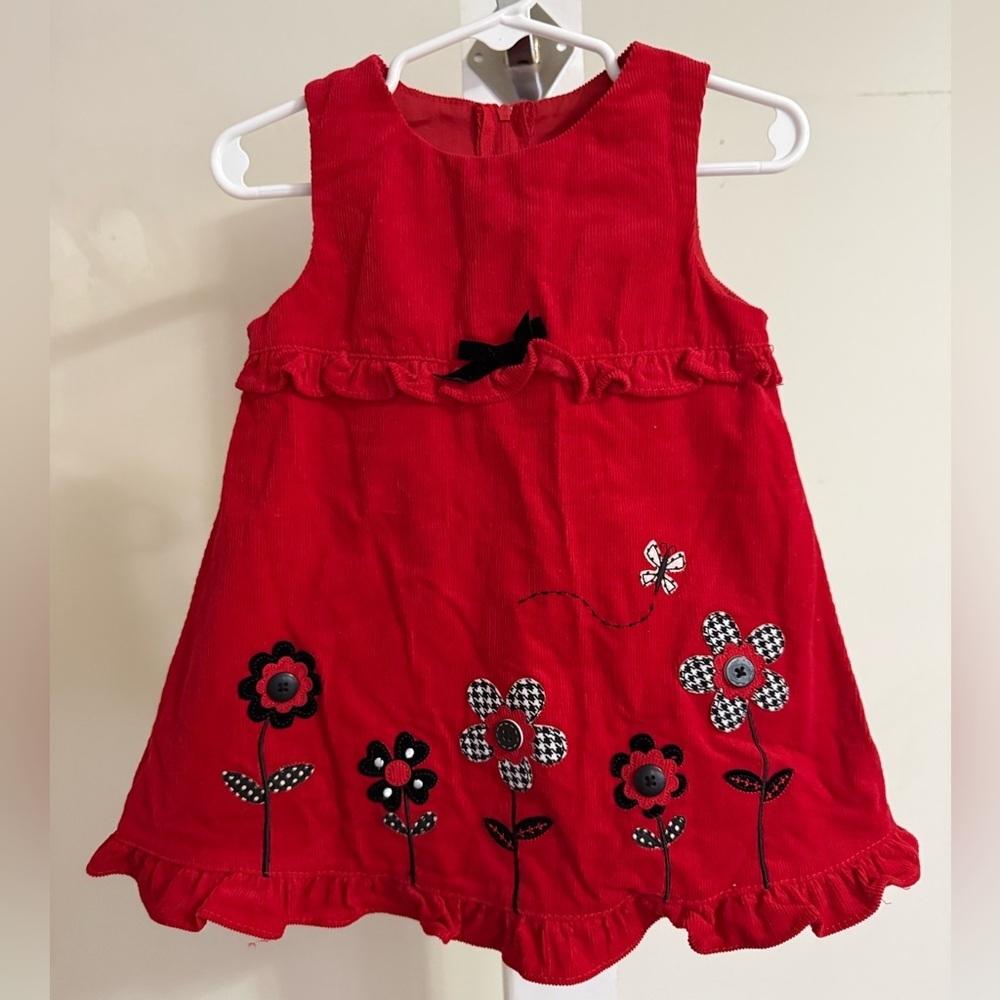 Red Corduroy Jumper